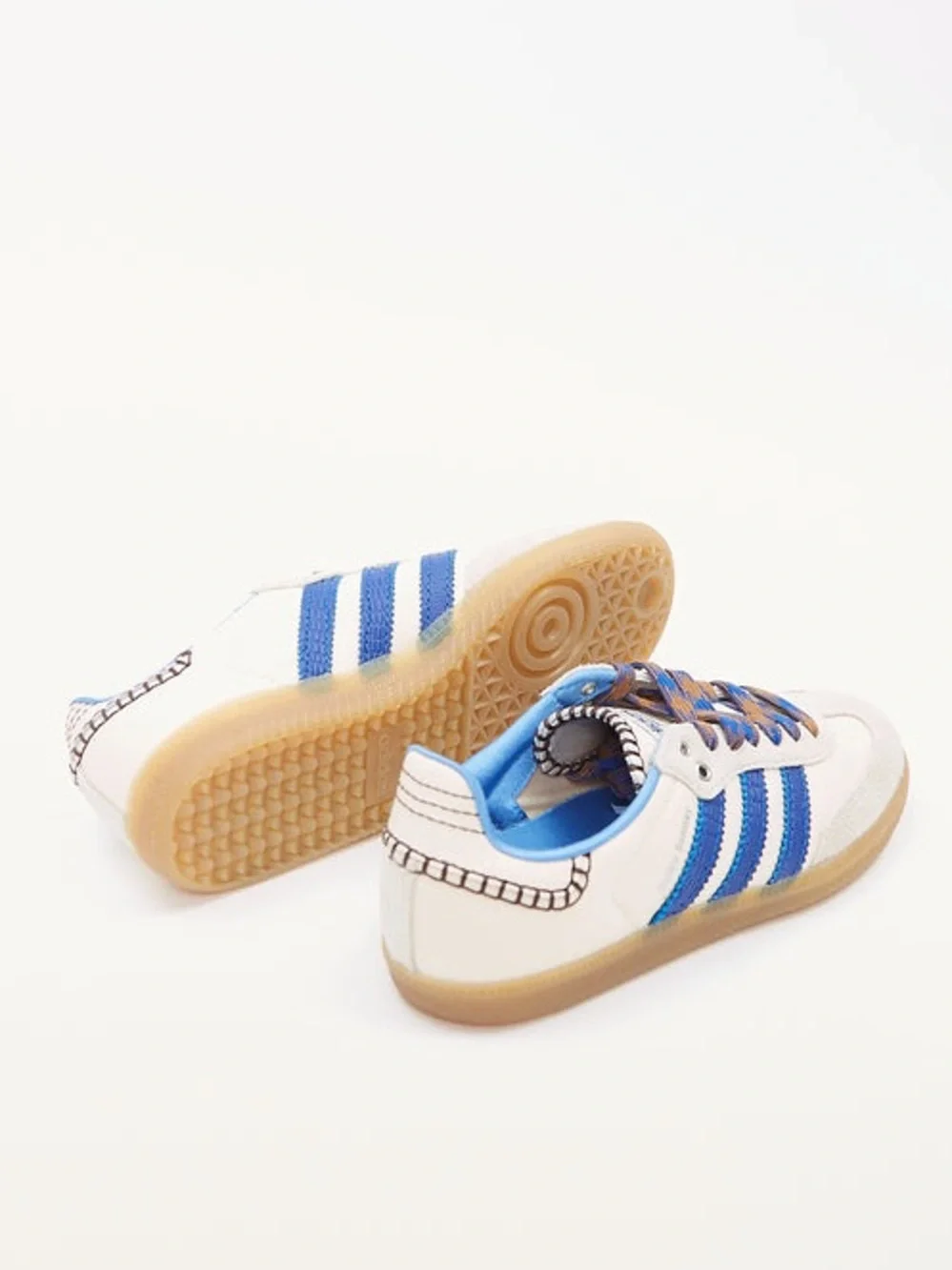 Wales Bonner x adidas Samba Nylon 'Wonder Clay Cobalt/ Royal Blue'
